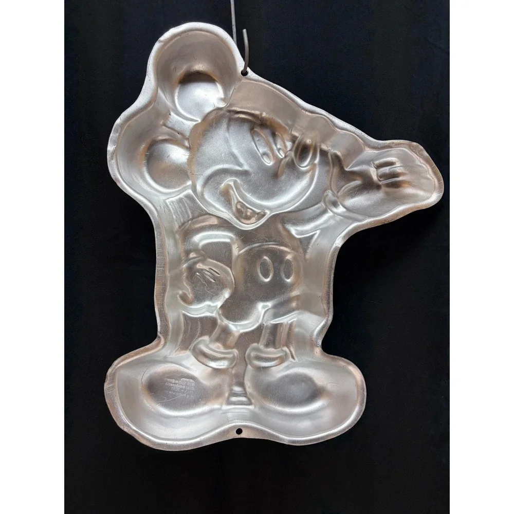 Wilton Mickey Mouse Full Body Cake Pan 1995 Vtg Disney Aluminum Mold 2105-3601